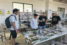 蒙古国科技大学教师代表团一行4人莅临伟德BV1946官网艺术学院实验室调研艺术教学实践中心建设