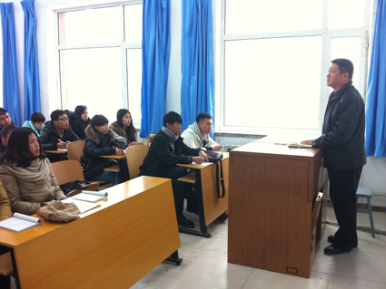 艺术教学部首届学生干部培训大会