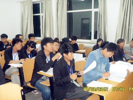 伟德艺术教学部学生会2012级纳新圆满结束